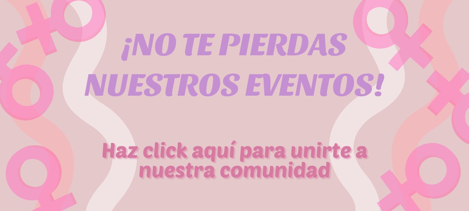 Banner para unirse al canal de noticias sobre los eventos